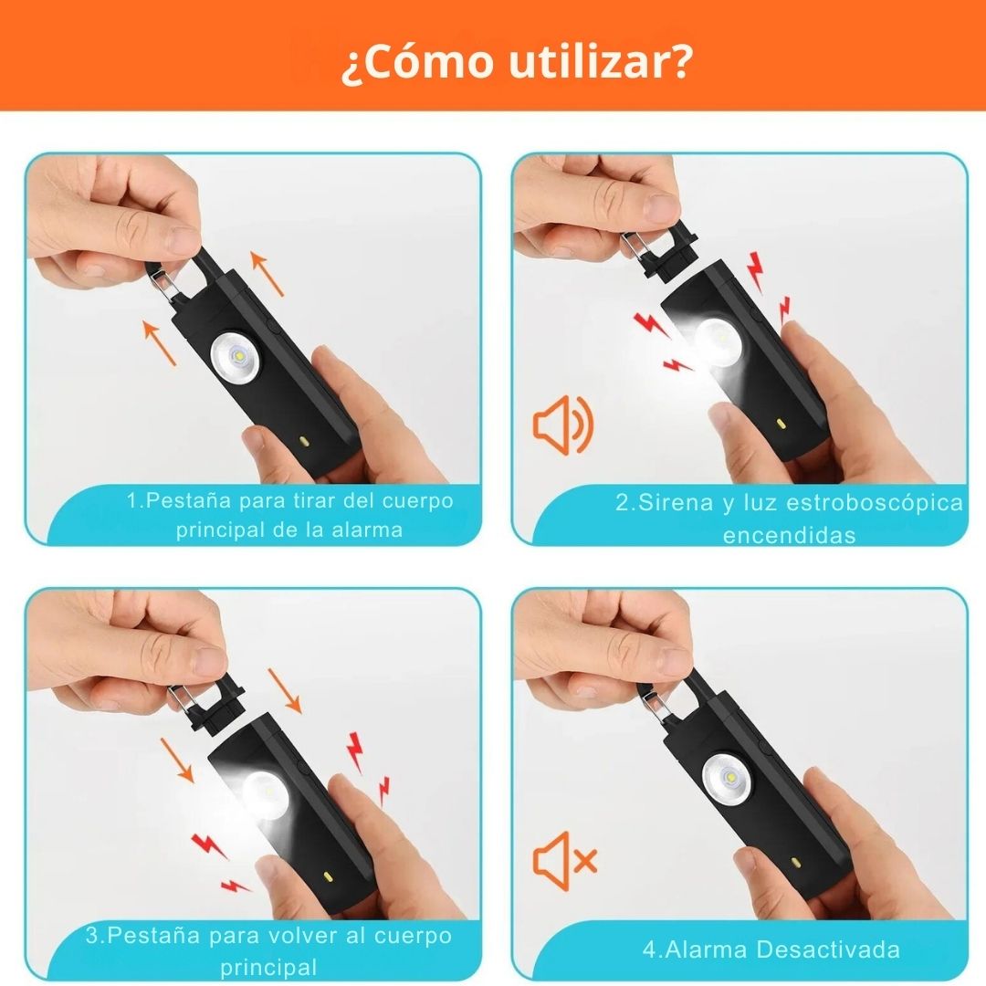 Alarma Personal de Seguridad - SafeAlert™ 🚨🔐