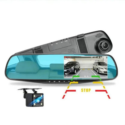 Cámara Espejo DVR 360° – SafeDrive Pro™ 🚗🔒