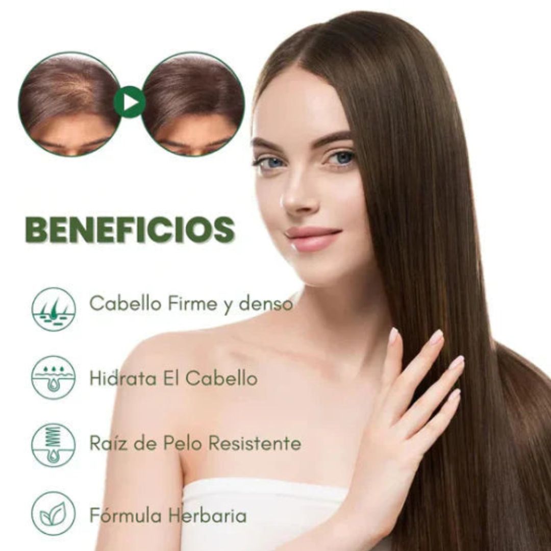 Combo Anticaída OUHOE: Shampoo 200ml + Acondicionador 200ml + Tónico Capilar 30ml 🌿💧