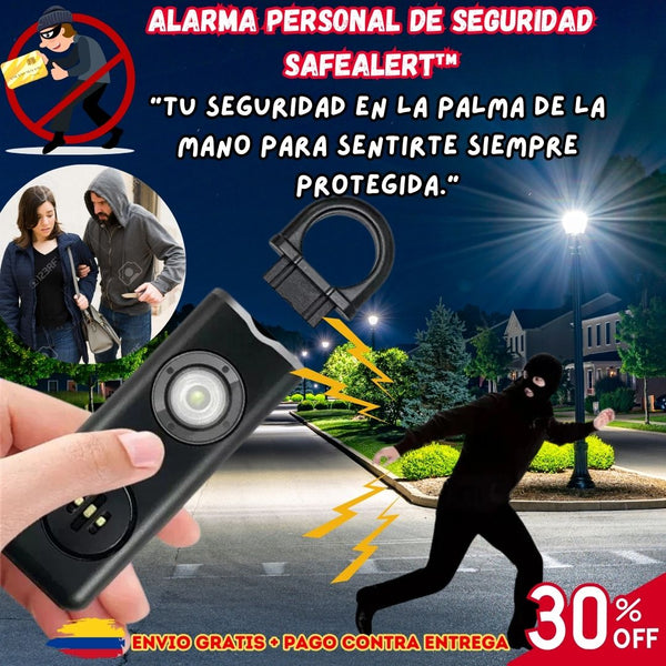 Alarma Personal de Seguridad - SafeAlert™ 🚨🔐