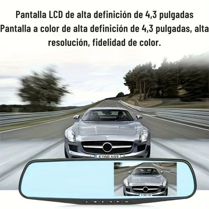Cámara Espejo DVR 360° – SafeDrive Pro™ 🚗🔒