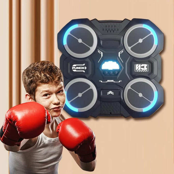 Máquina de Boxeo Musical Inteligente - PunchPlay Pro™ 🥊🎵