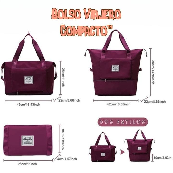 "Bolso Viajero Mujer Compacto™  Viajero De Ho