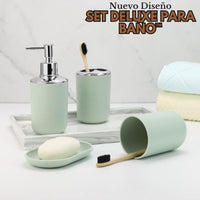 Set Deluxe para Baño™ JUEGO DE ACCESORIOS PARA EL BAÑO 6 PIEZA