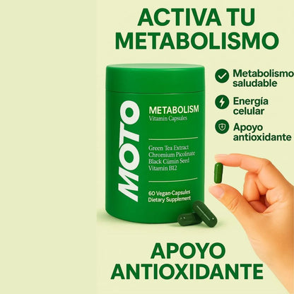 MOTO – Energía Natural y Apoyo Metabólico x 60 cápsulas ⚡🌿