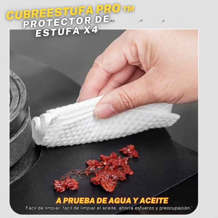 CubreEstufa Por™ Protector de Estufa x 4und