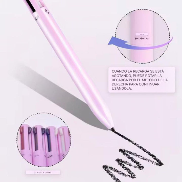 Bolígrafo de Maquillaje 4 en 1 – BeautyPen Pro™ 💄✨