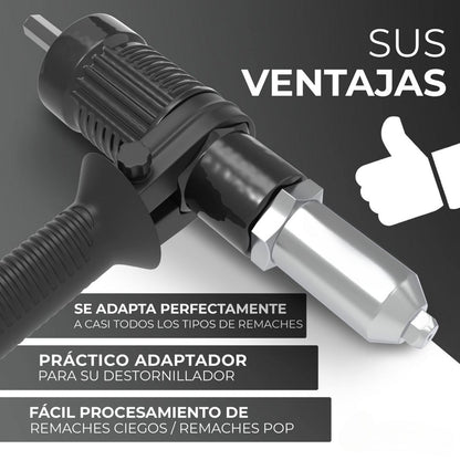 Remachadora Multi-Taladro - RivetPro™ 🔧🛠️