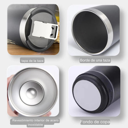 Vaso Térmico Bluetooth Music Pro™ 🎶☕