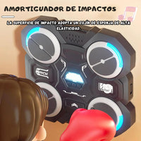 Máquina de Boxeo Musical Inteligente - PunchPlay Pro™ 🥊🎵