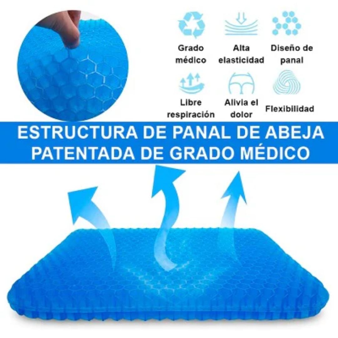 Cojín de Gel Terapéutico - ComfortPro™ 💺🧘