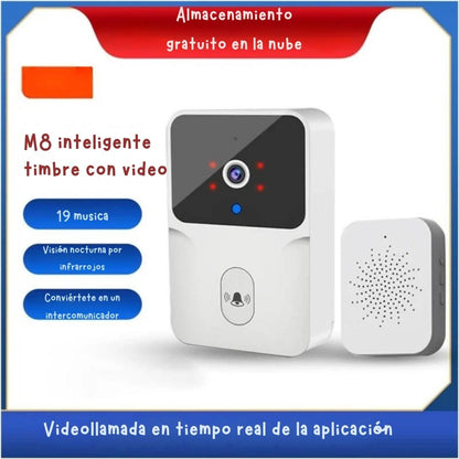 Cámara Timbre Inalámbrico A06130 – Seguridad Inteligente para tu Hogar 📲🔔
