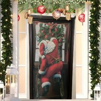 Funda Navideña Decorativa para Puerta - Holiday Door™ 🎅🎄