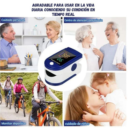 Kit Salud Total - Tensiometro Digital + Oxímetro LED™ ⚕️💡