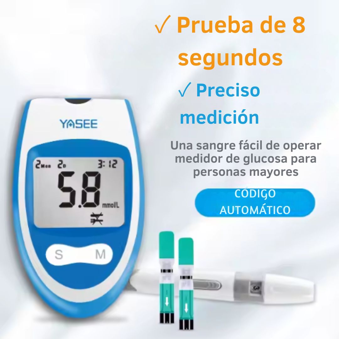 Glucómetro Digital SmartCheck™ 🩺📊