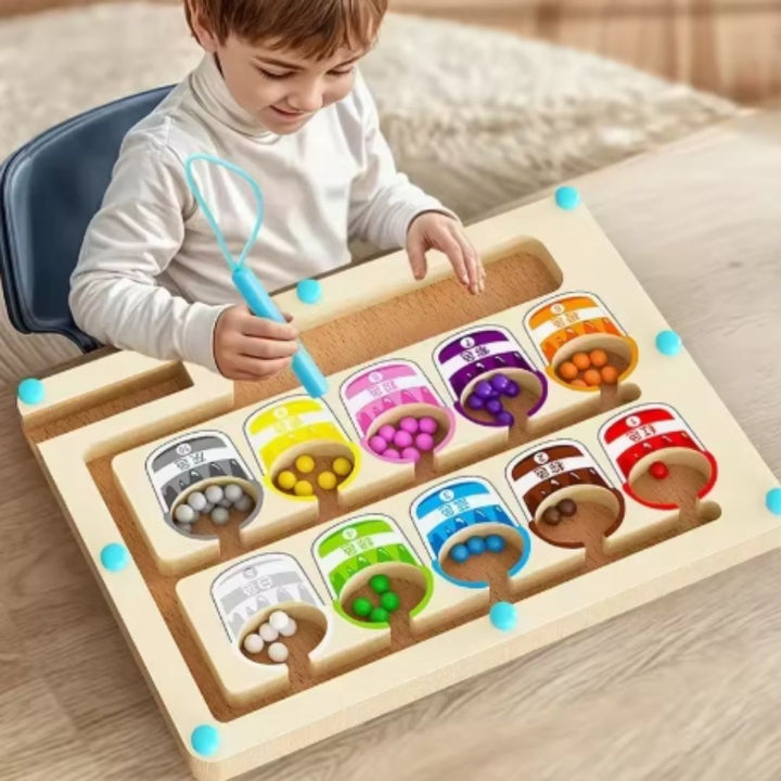 Tablero Magnético de Aprendizaje - EduMagnet™ 🎨🔢