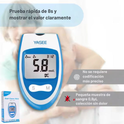 Glucómetro Digital SmartCheck™ 🩺📊