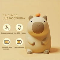 CapyLight™ 🌙✨ - Luz Nocturna de Capibara con Brillo Ajustable