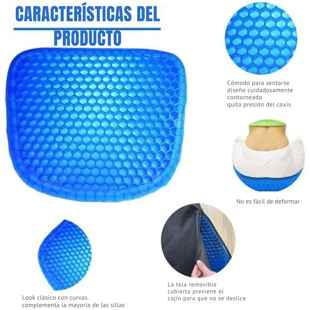 Cojín de Gel Terapéutico - ComfortPro™ 💺🧘