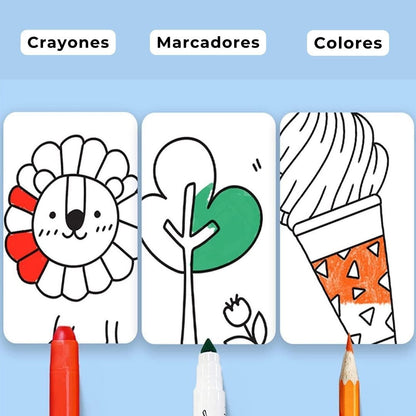 🎨 Rollo de Papel Adhesivo para Colorear - ColorFun Pro™ 🖌️🖍️