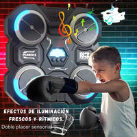 Máquina de Boxeo Musical Inteligente - PunchPlay Pro™ 🥊🎵