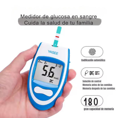 Glucómetro Digital SmartCheck™ 🩺📊