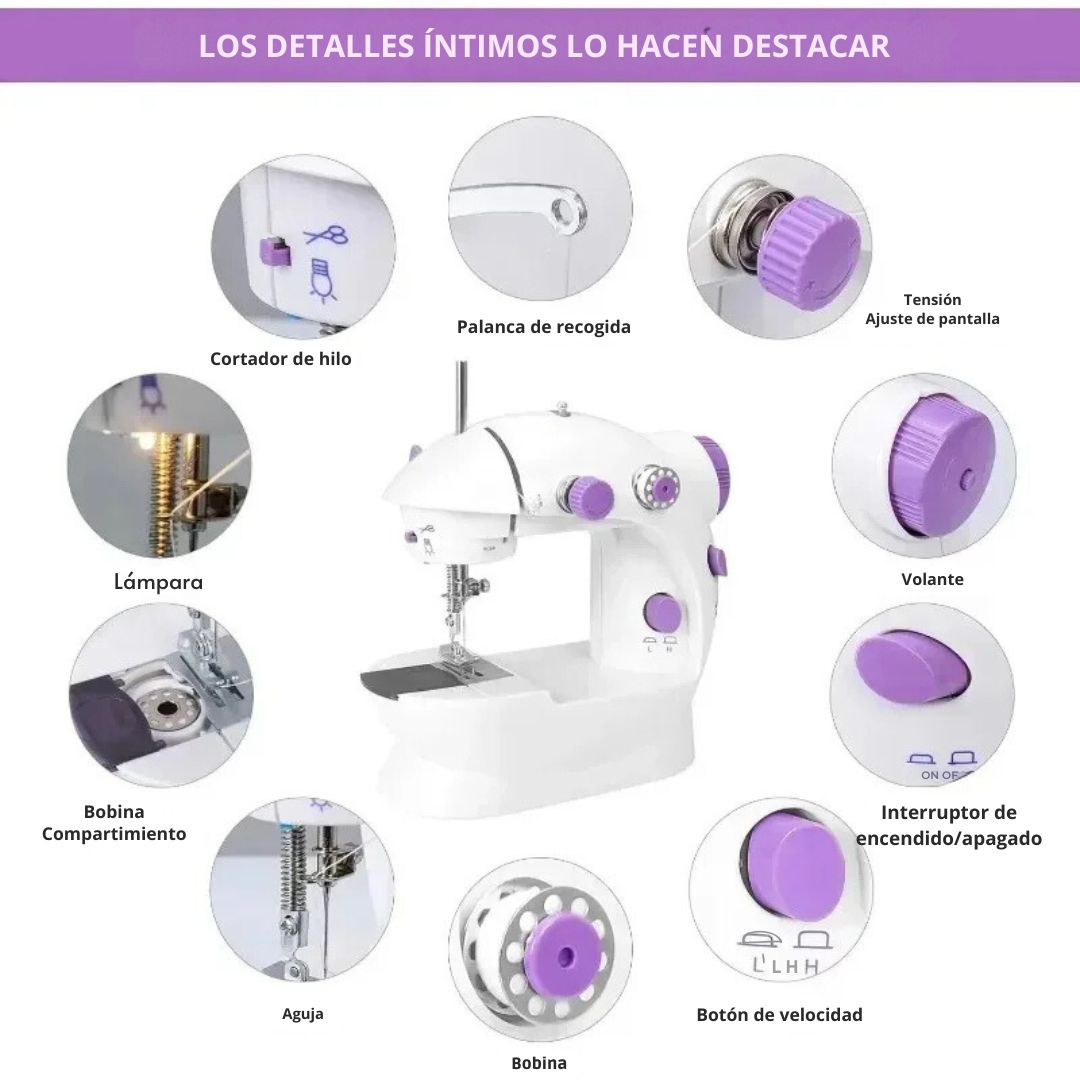 Máquina de Coser Portátil 4 en 1 - SewMaster™ ✂️🧵