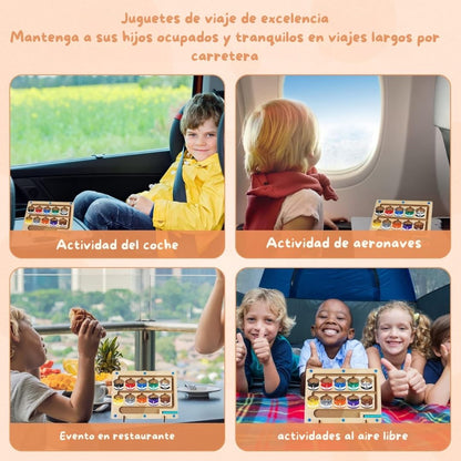 Tablero Magnético de Aprendizaje - EduMagnet™ 🎨🔢