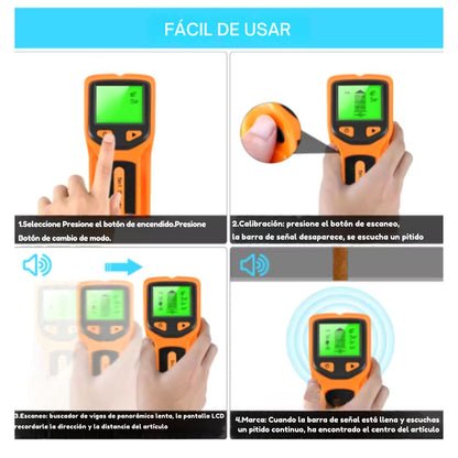 🔎 Detector de Pernos 5 en 1 - SmartScan Pro™ 🏗️📏