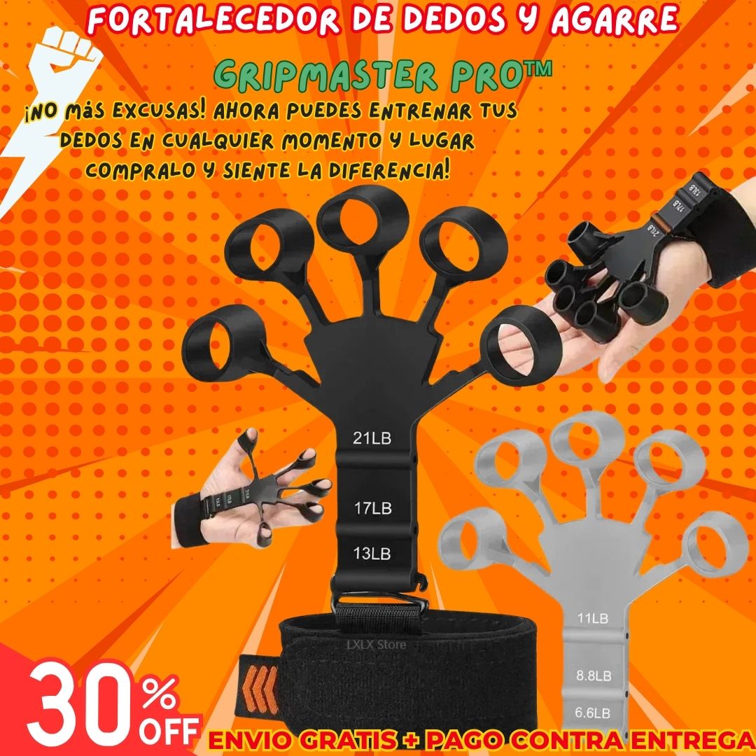 Fortalecedor de Dedos y Agarre - GripMaster Pro™ 💪🎸