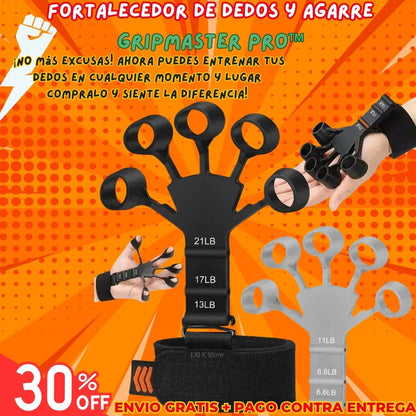 Fortalecedor de Dedos y Agarre - GripMaster Pro™ 💪🎸