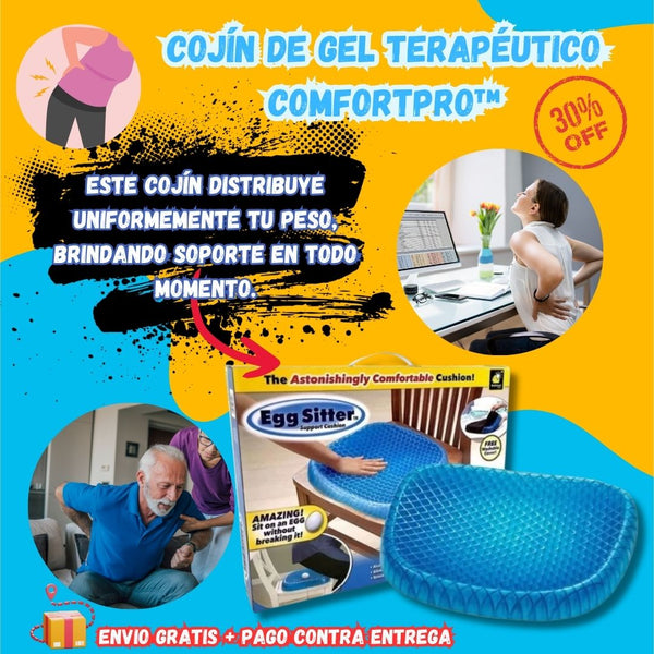 Cojín de Gel Terapéutico - ComfortPro™ 💺🧘