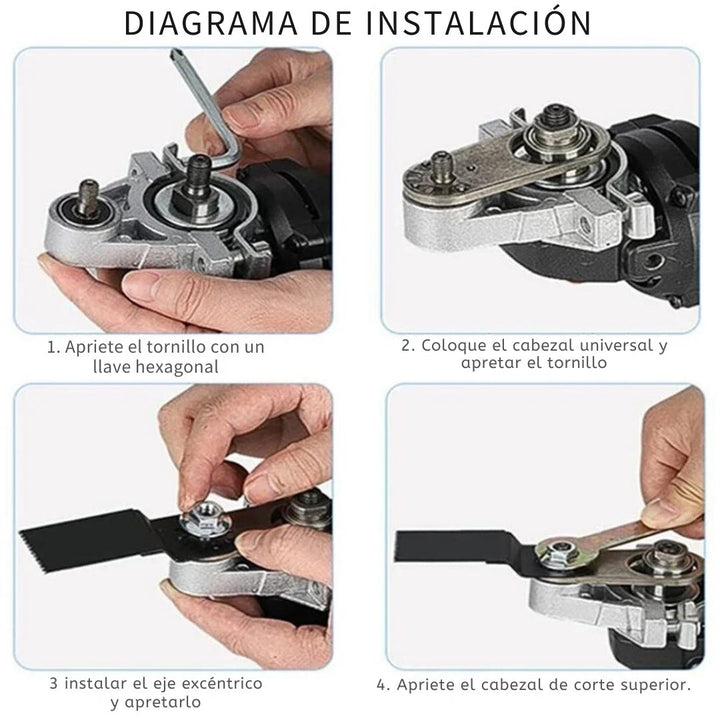 Cabezal Adaptador para Amoladora Angular - MultiTool Pro™ 🔧💥