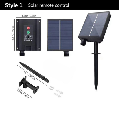"Cascada de Luces Solares para Árbol de Navidad - StarBright Pro™ 🌟🎄"