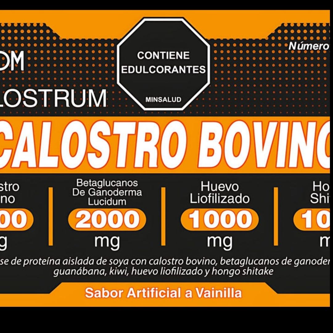 🔥 Suplemento Nutritivo con Calostro Bovino 500g – VitalBov™ 🥛✨
