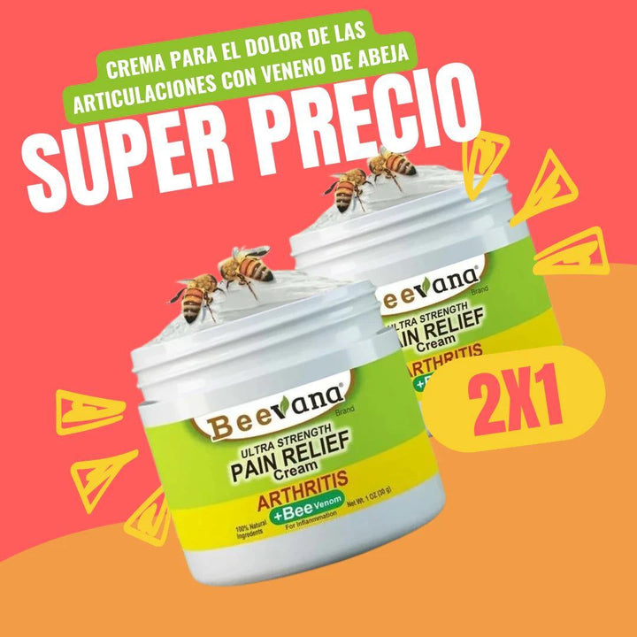 🐝 Beevana™ Crema Terapéutica para Articulaciones y Huesos 🦴