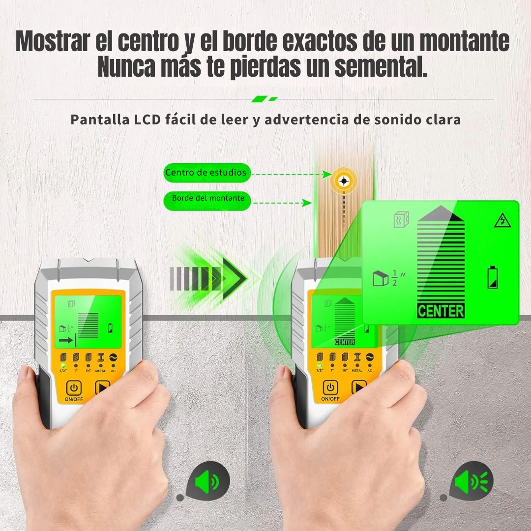 🔎 Detector de Pernos 5 en 1 - SmartScan Pro™ 🏗️📏
