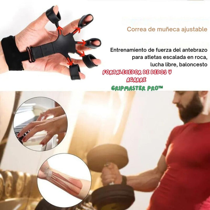 Fortalecedor de Dedos y Agarre - GripMaster Pro™ 💪🎸