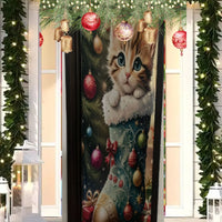 Funda Navideña Decorativa para Puerta - Holiday Door™ 🎅🎄