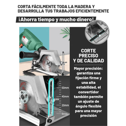 Adaptador Cortador de Metal para Taladro – Corte Preciso y Eficiente 🔧✂️