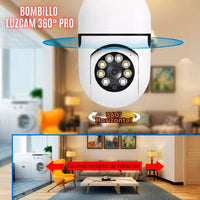 "Bombillo LuzCam 360° Pro" Camara Bombillo