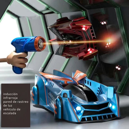 Coche RC Gravitex™ - ¡Escala Paredes y Techos! 🚗✨