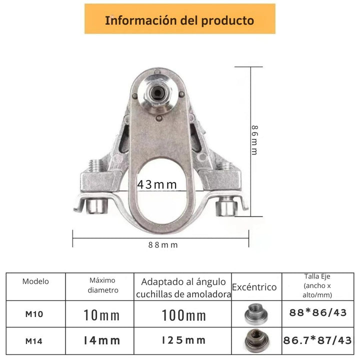 Cabezal Adaptador para Amoladora Angular - MultiTool Pro™ 🔧💥