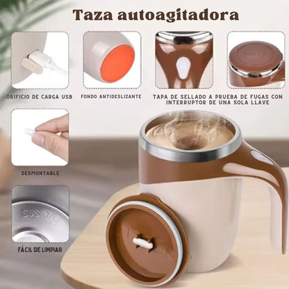 Taza Mezcladora Automática - StirMug Pro™ ☕⚡