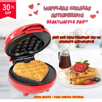 Wafflera Corazón Antiadherente - HeartWaffle Pro™ 🧇💕