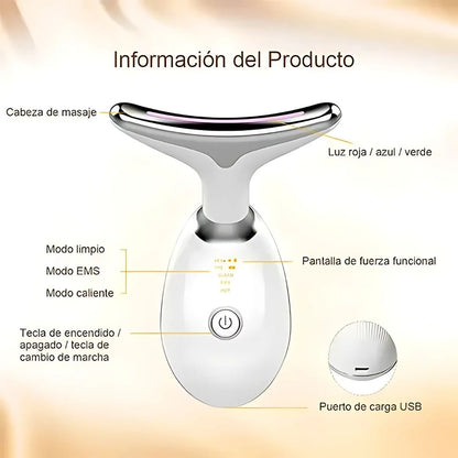 Masajeador Facial Térmico Rejuvenecedor – MCSYPOAL™ x 1 unidad 💆‍♂️🌟