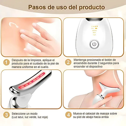 Masajeador Facial Térmico Rejuvenecedor – MCSYPOAL™ x 1 unidad 💆‍♂️🌟