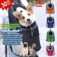 Mochila de Malla Transpirable para Mascotas - TravelPaws™ 🐾👜