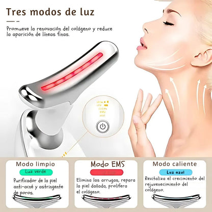 Masajeador Facial Térmico Rejuvenecedor – MCSYPOAL™ x 1 unidad 💆‍♂️🌟