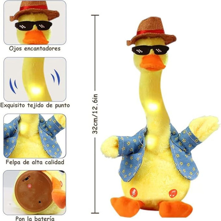 Pato Interactivo 4 en 1 - Duck Fun™ 🐥🎶